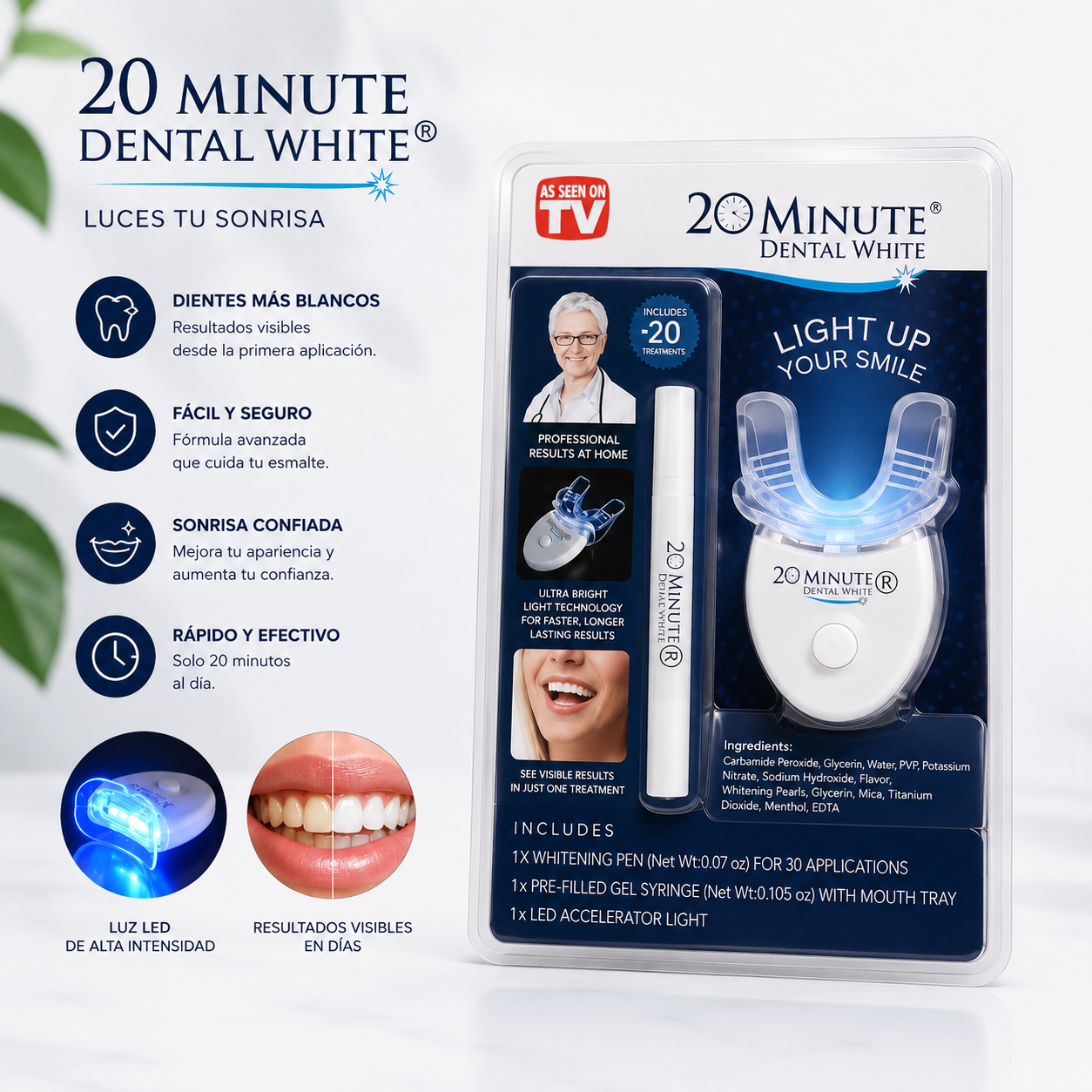 Kit De Blanqueamiento Dental