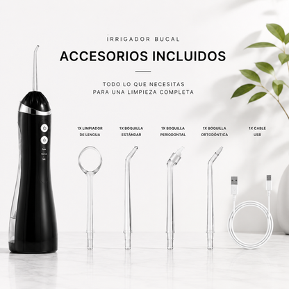 Irrigador Bucal Eléctrico de Alta Presión