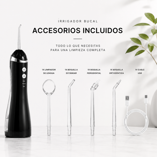 Irrigador Bucal Eléctrico de Alta Presión